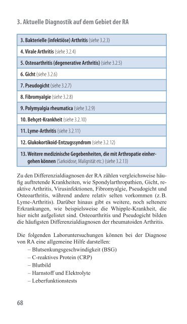 Rheumatoide Arthritis – ein Handbuch - Phadia