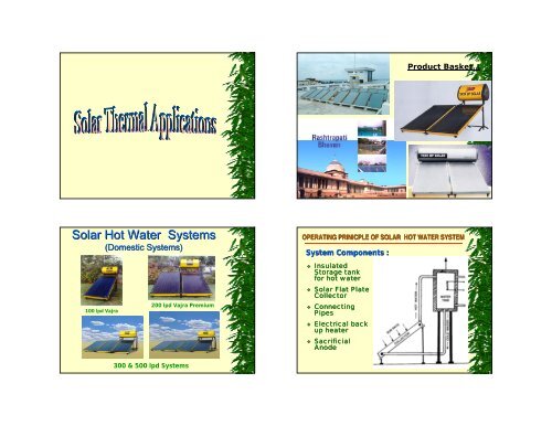 Solar Water Heater Systems - Delhi Transco Limited