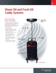 Waste Oil and Fresh Oil Caddy Systems - B & K Supply, Inc.