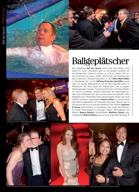 Ball des Sports 2012 - TOP Magazin Frankfurt