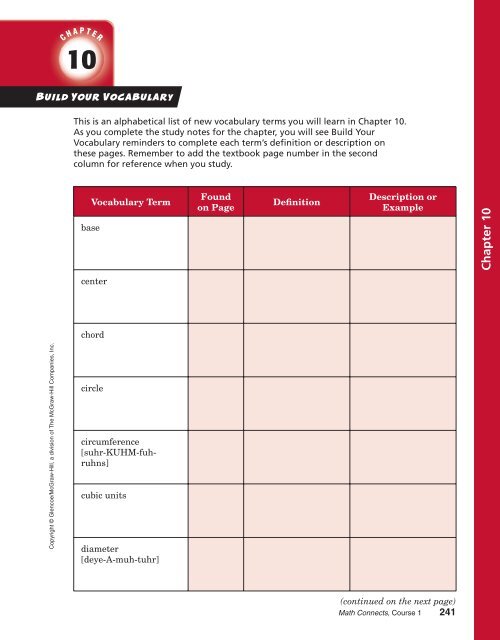 Noteables Interactive Study Notebook (26491.0K) - McGraw-Hill ...