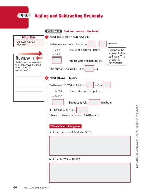 Noteables Interactive Study Notebook (26491.0K) - McGraw-Hill ...