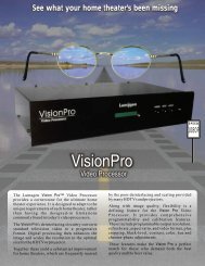 VisionPro - Lumagen