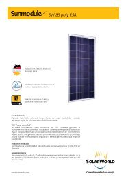 SW 85 poly R5A - SolarWorld AG