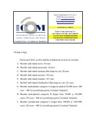 A. Membri individuali activi: 50 euro. - ICOM - cIMeC