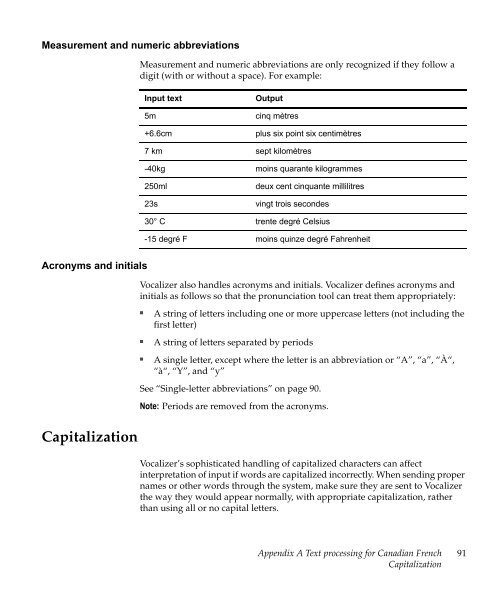 Nuance Vocalizer Developer's Guide - Avaya Support