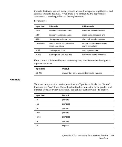 Nuance Vocalizer Developer's Guide - Avaya Support