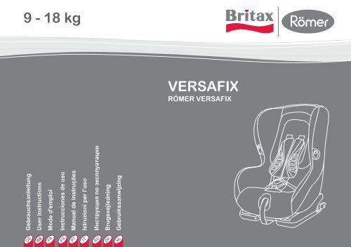 VERSAFIX 9 18 kg Britax R mer