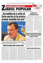 ZIARUL POPULAR – ediţie de Turda - Monitorul de Cluj