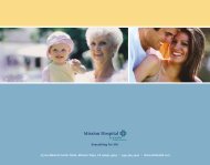 2002 Annual Report - Mission Hospital