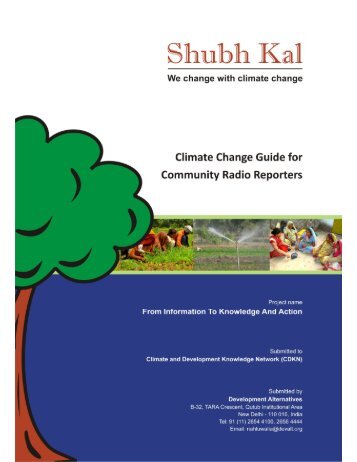 Climate Change Guide for Community Radio ... - CDKN Global