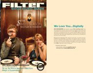 We Love You...Digitally - FILTER Magazine