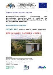 Service Contract No 2007 / 147-446 MABHUDLWENI ... - Swaziland