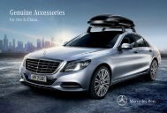 Genuine Accessories for the S-Class