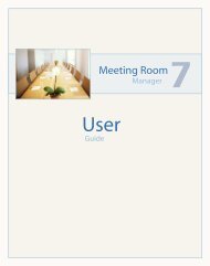 Meeting Room Manager - User-Guide