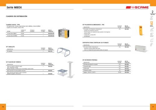 Serie EUREKA - Scame Parre S.p.A.