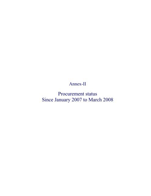 Quarterly Progress Report: January-March--2008 - Police Reform ...