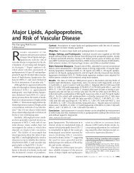 Major lipids, apolipoproteins and risk of vascular disease (2009)