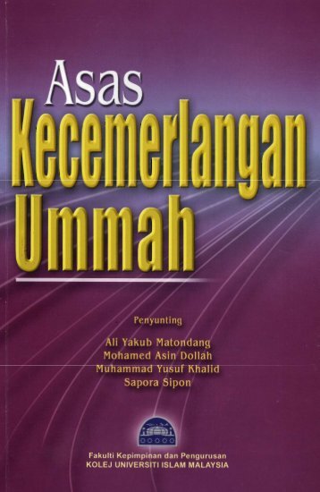 Asas Kecemerlangan Ummah2.pdf - USIM