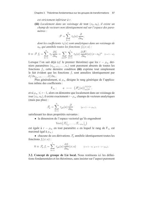 Sophus Lie, Friedrich Engel et le problÃ¨me de Riemann ... - DMA - Ens