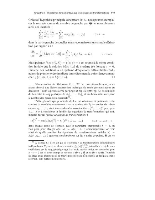 Sophus Lie, Friedrich Engel et le problÃ¨me de Riemann ... - DMA - Ens