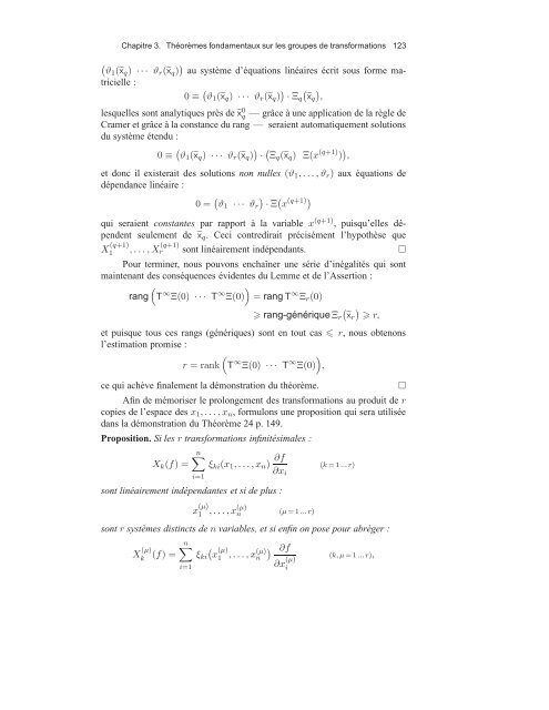 Sophus Lie, Friedrich Engel et le problÃ¨me de Riemann ... - DMA - Ens