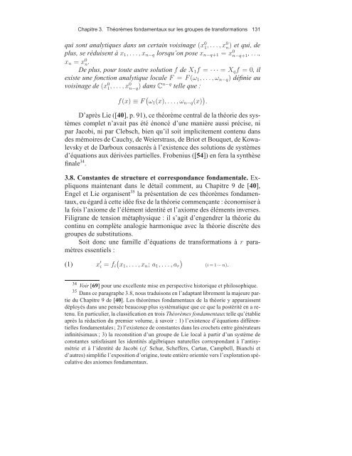 Sophus Lie, Friedrich Engel et le problÃ¨me de Riemann ... - DMA - Ens