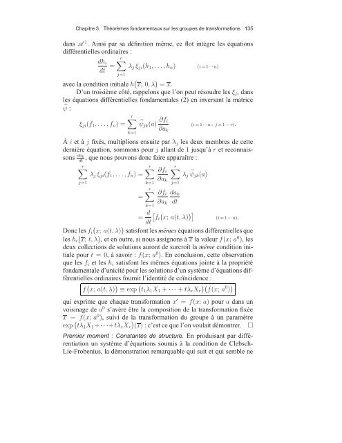 Sophus Lie, Friedrich Engel et le problÃ¨me de Riemann ... - DMA - Ens