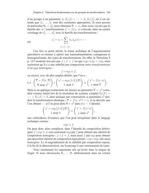 Sophus Lie, Friedrich Engel et le problÃ¨me de Riemann ... - DMA - Ens