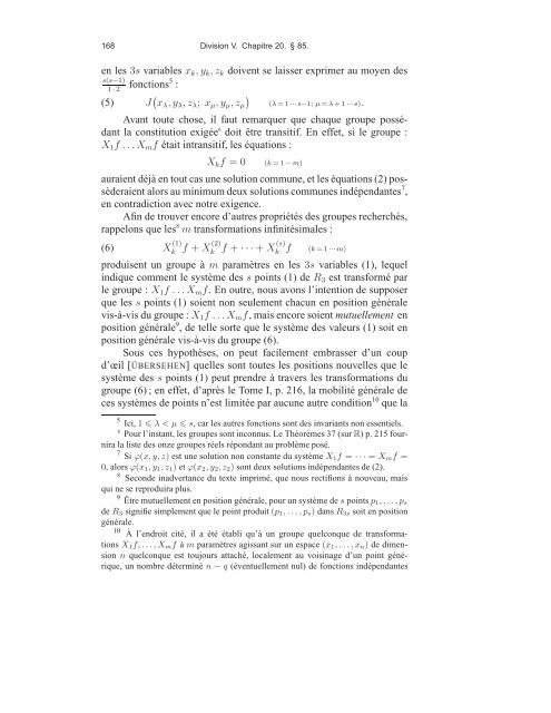 Sophus Lie, Friedrich Engel et le problÃ¨me de Riemann ... - DMA - Ens