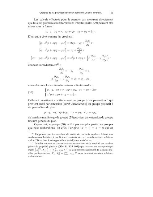 Sophus Lie, Friedrich Engel et le problÃ¨me de Riemann ... - DMA - Ens