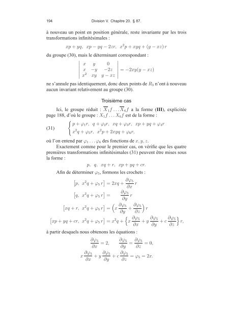 Sophus Lie, Friedrich Engel et le problÃ¨me de Riemann ... - DMA - Ens