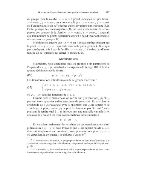 Sophus Lie, Friedrich Engel et le problÃ¨me de Riemann ... - DMA - Ens