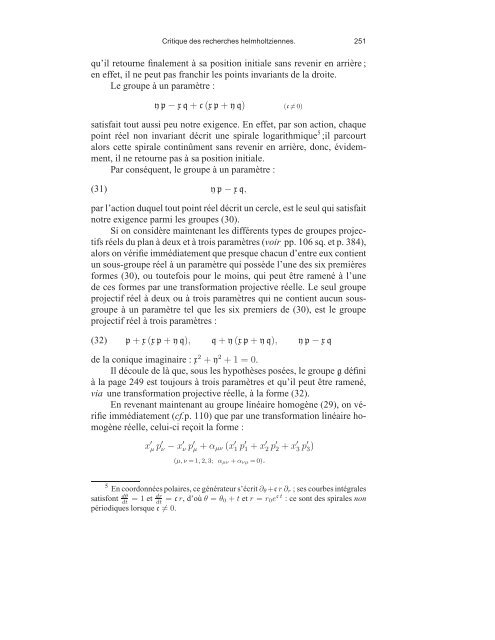 Sophus Lie, Friedrich Engel et le problÃ¨me de Riemann ... - DMA - Ens