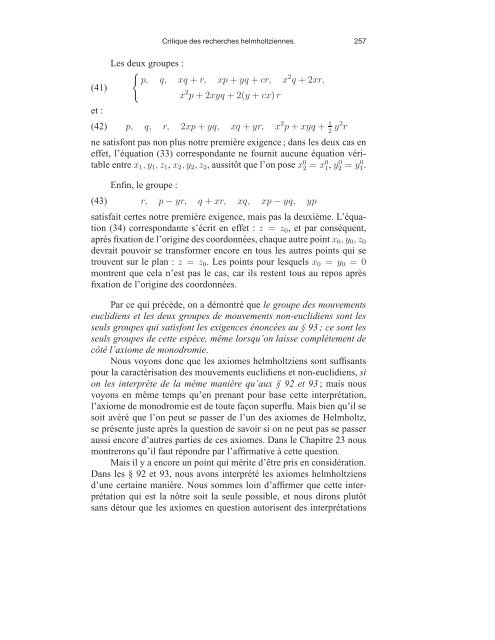 Sophus Lie, Friedrich Engel et le problÃ¨me de Riemann ... - DMA - Ens