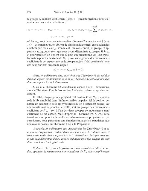 Sophus Lie, Friedrich Engel et le problÃ¨me de Riemann ... - DMA - Ens