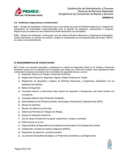 bases de licitación pública nacional - Pemex Gas y Petroquímica ...