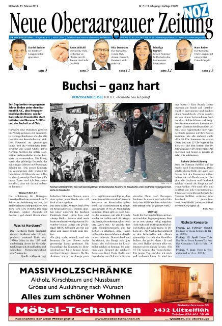 Buchsi – ganz hart - Aktuelle Ausgabe