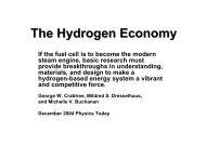 The Hydrogen Economy