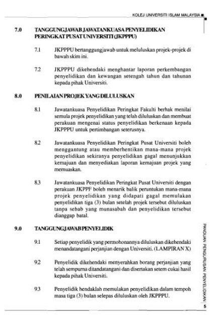 Panduan Pengurusan Penyelidikan KUIM.pdf - USIM