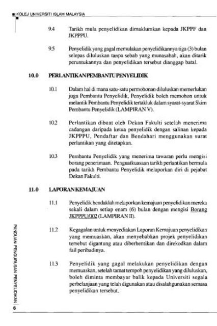 Panduan Pengurusan Penyelidikan KUIM.pdf - USIM