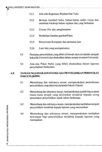 Panduan Pengurusan Penyelidikan KUIM.pdf - USIM