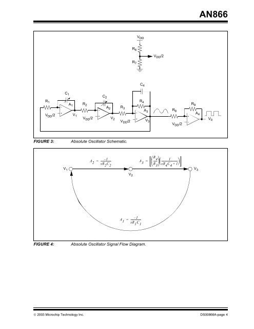 Designing Operational Amplifier Oscillator Circuits for ... - Microchip