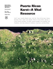 Puerto Rican Karst-A Vital Resource - USDA Forest Service