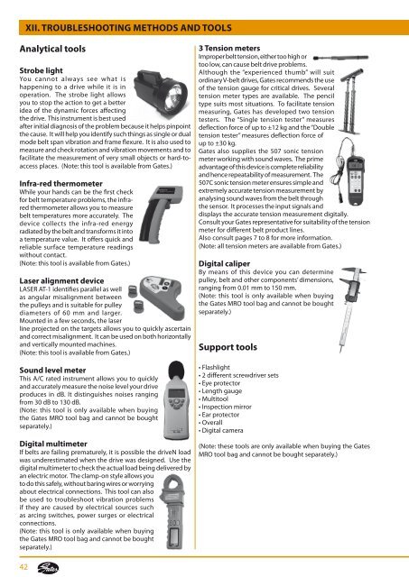 industrial belt and drive preventive maintenance - Gates Corporation