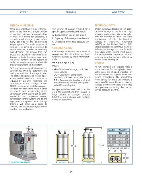Gas Assist Brochure - BAUER Compressors