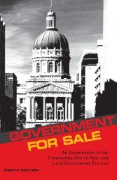 Government for Sale: An Examination of the Contracting ... - AFSCME