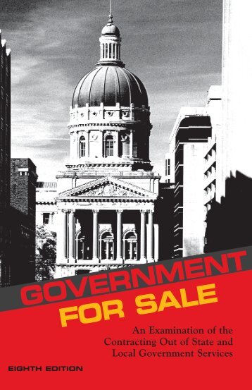 Government for Sale: An Examination of the Contracting ... - AFSCME