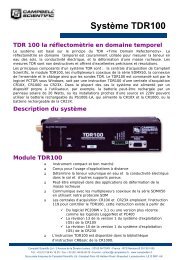 TDR100 - Campbell Scientific