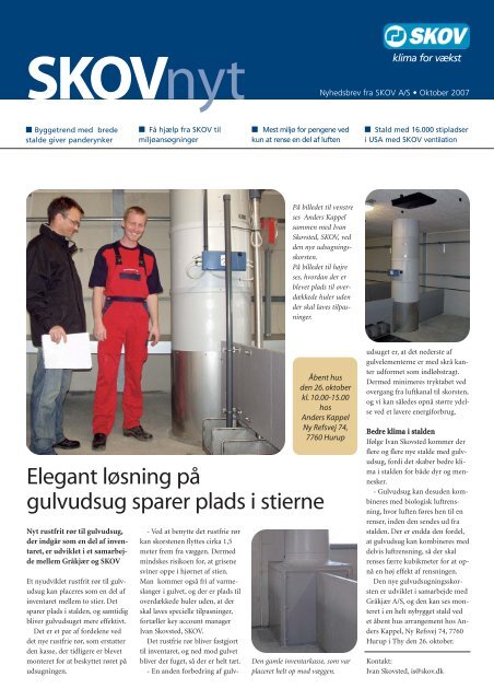 SKOVnyt oktober 2007 - Skov A/S